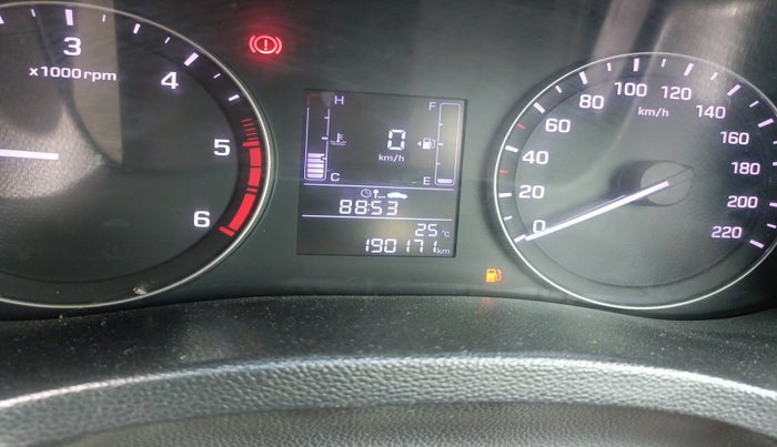 2017 Hyundai Creta E PLUS 1.4 DIESEL, Diesel, Manual, 1,90,171 km, interior