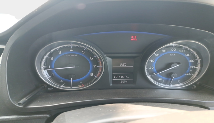 2017 Maruti Baleno DELTA PETROL 1.2, Petrol, Manual, 1,34,387 km, interior