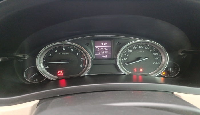 2017 Maruti Ciaz ZETA 1.4  MT PETROL, Petrol, Manual, 67,870 km, interior