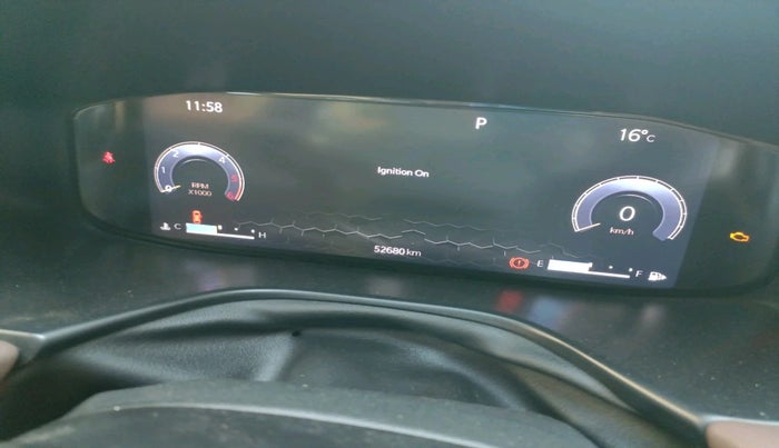 2022 Jeep MERIDIAN LIMITED (O) 4X4 AT, Diesel, Automatic, 52,680 km, interior