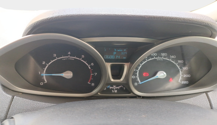 2014 Ford Ecosport TITANIUM 1.5L PETROL AT, Petrol, Automatic, 68,814 km, interior
