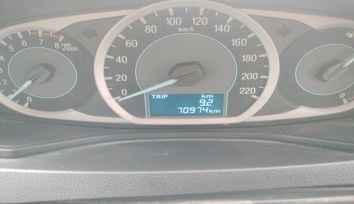 2016 Ford Figo Aspire TREND 1.2 PETROL, Petrol, Manual, 70,974 km, interior