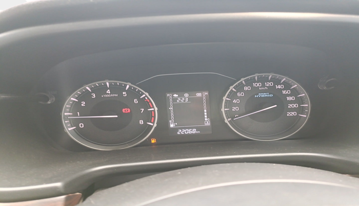 2023 Maruti BREZZA LXI SMART HYBRID, Petrol, Manual, 22,068 km, interior