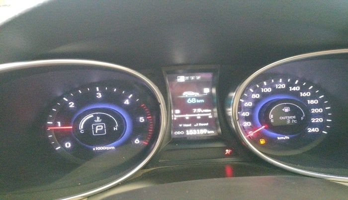 2014 Hyundai Santa Fe 2 WD AT, Diesel, Automatic, 1,53,159 km, interior