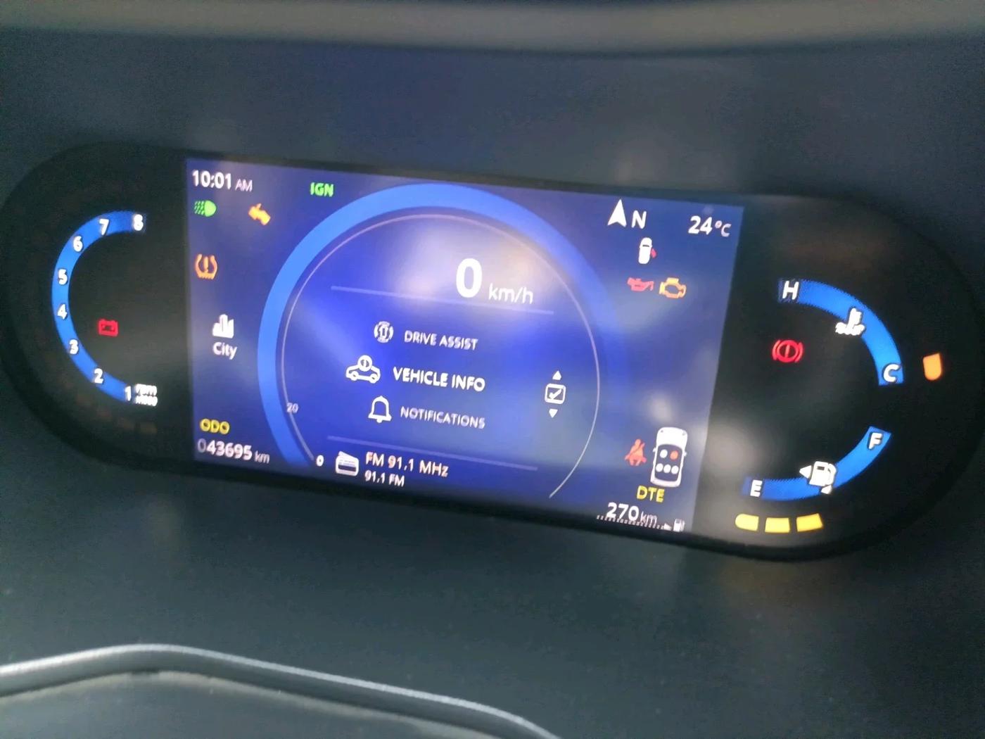 2024 Tata NEXON Creative Plus 1.5 Revotorq 6MT Dark Edition, Diesel, Manual, 43,695 km, interior