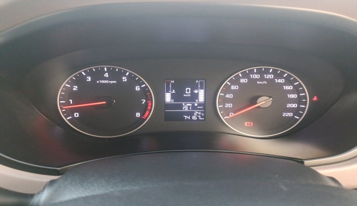 2019 Hyundai Elite i20 SPORTZ PLUS 1.2, Petrol, Manual, 74,167 km, interior