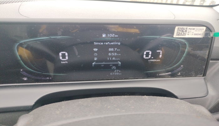2024 KIA SELTOS HTX 1.5 Diesel MT, Diesel, Manual, 6,739 km, interior