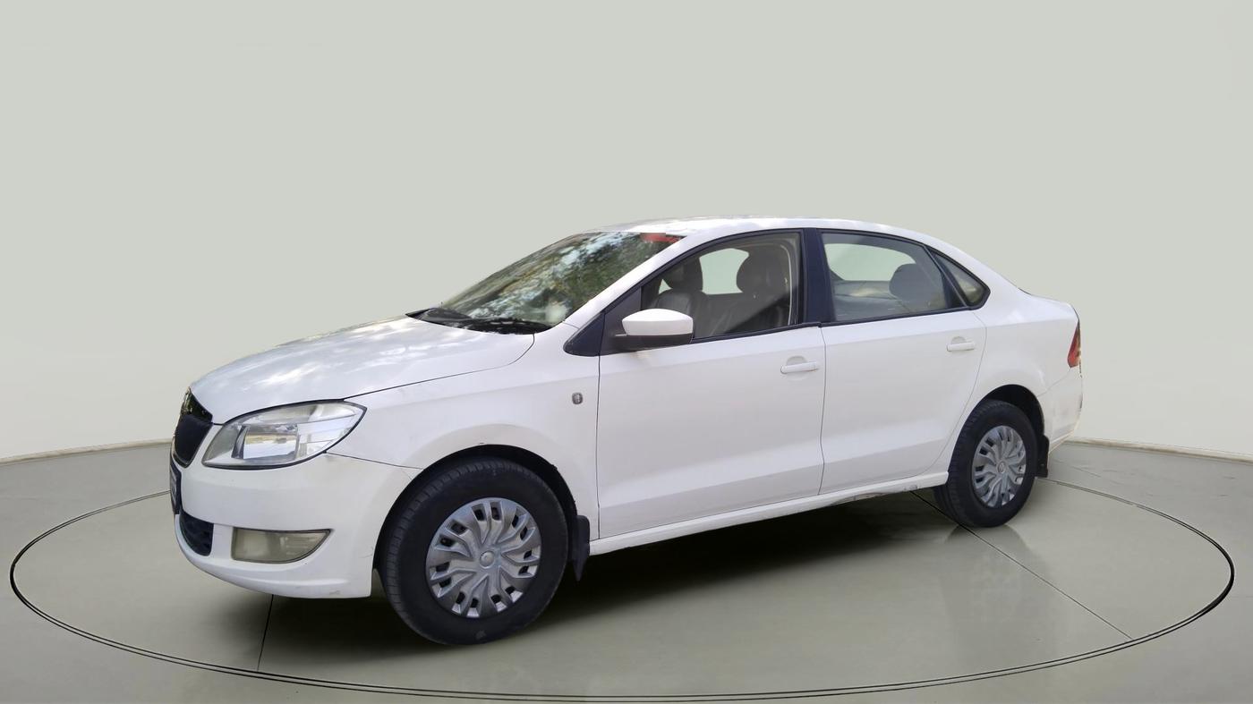 2012 Skoda Rapid AMBITION 1.6 TDI CR MT, Diesel, Manual, 1,68,070 km, exterior