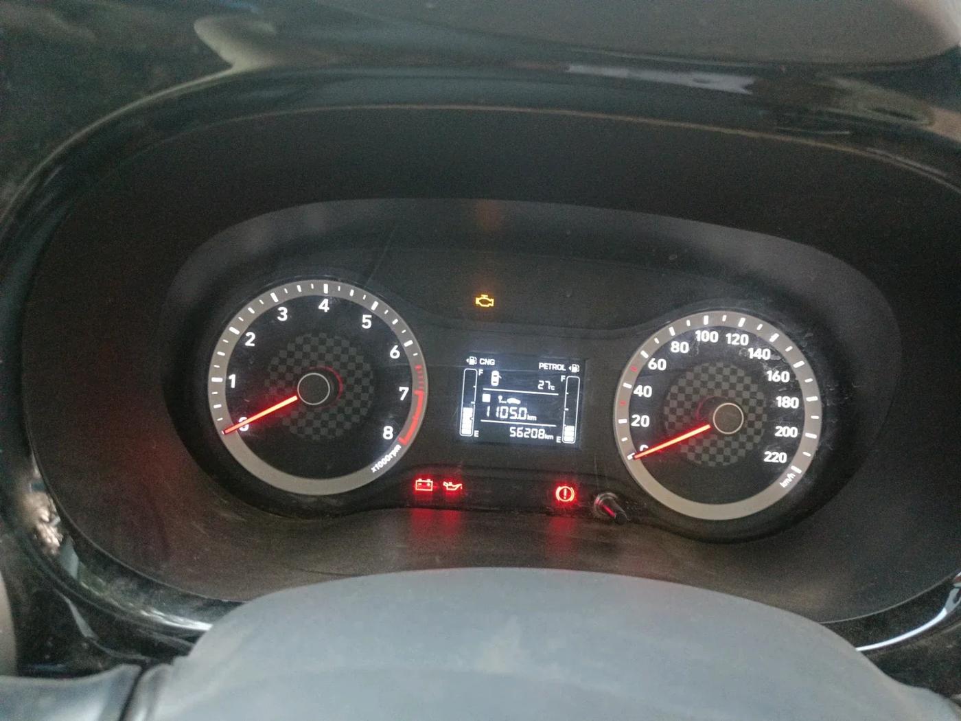 2021 Hyundai GRAND I10 NIOS SPORTZ 1.2 KAPPA VTVT CNG, CNG, Manual, 56,208 km, interior