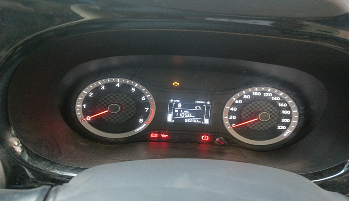 2021 Hyundai GRAND I10 NIOS SPORTZ 1.2 KAPPA VTVT CNG, Petrol, Manual, 56,208 km, interior