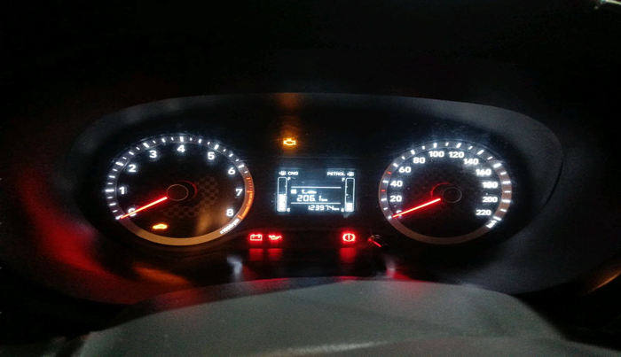 2022 Hyundai AURA S 1.2 CNG, Petrol, Manual, 1,23,974 km, interior