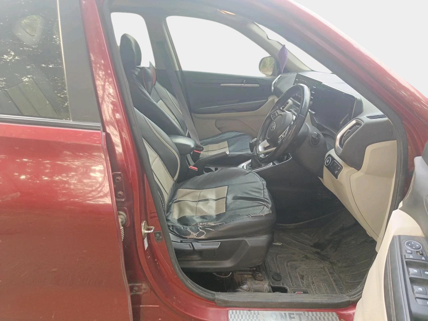 2021 KIA SONET HTX 1.5, Diesel, Manual, 1,24,583 km, interior