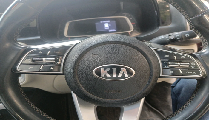 2021 KIA SONET HTX 1.5, Diesel, Manual, 1,24,583 km, interior