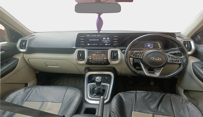 2021 KIA SONET HTX 1.5, Diesel, Manual, 1,24,583 km, interior