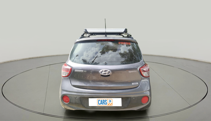 2017 Hyundai Grand i10 SPORTZ (O) AT 1.2 KAPPA VTVT, Petrol, Automatic, 1,23,456 km, exterior