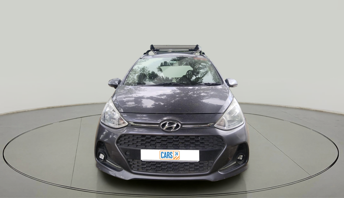 2017 Hyundai Grand i10 SPORTZ (O) AT 1.2 KAPPA VTVT, Petrol, Automatic, 1,23,456 km, exterior