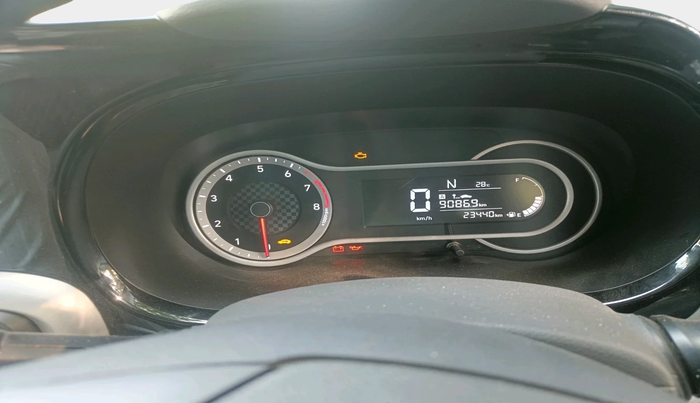 2020 Hyundai GRAND I10 NIOS SPORTZ AMT 1.2 KAPPA VTVT, Petrol, Automatic, 23,440 km, interior