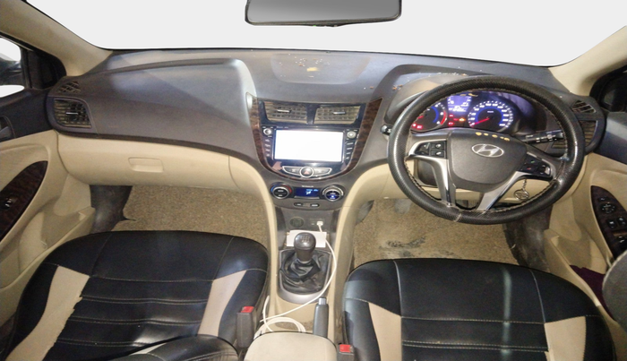 2016 Hyundai Verna 1.6 CRDI SX, Diesel, Manual, 1,84,034 km, interior