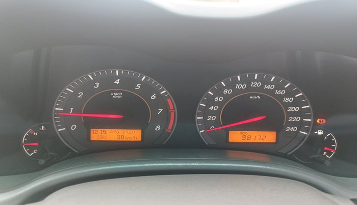 2011 Toyota Corolla Altis G PETROL, Petrol, Manual, 98,172 km, interior