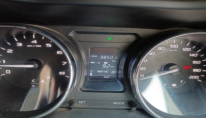 2018 Tata NEXON XZ PLUS DIESEL DUAL TONE, Diesel, Manual, 98,501 km, interior