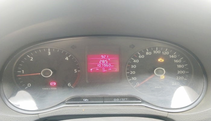 2012 Volkswagen Vento TRENDLINE DIESEL 1.6, Diesel, Manual, 1,07,960 km, interior