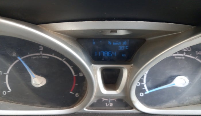 2013 Ford Ecosport TITANIUM 1.5L DIESEL, Diesel, Manual, 1,17,864 km, interior