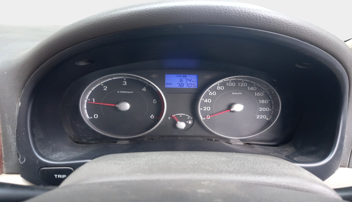 2010 Hyundai Verna TRANSFORM 1.5 CRDI, Diesel, Manual, 78,705 km, interior