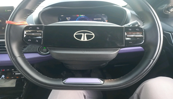 2024 Tata NEXON FEARLESS PURPLE + SUNROOF DUAL TONE 1.2 PETROL, Petrol, Manual, 2,775 km, interior