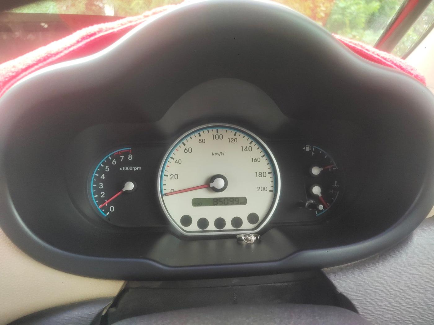 2010 Hyundai i10 MAGNA 1.2 AT, Petrol, Automatic, 85,099 km, interior