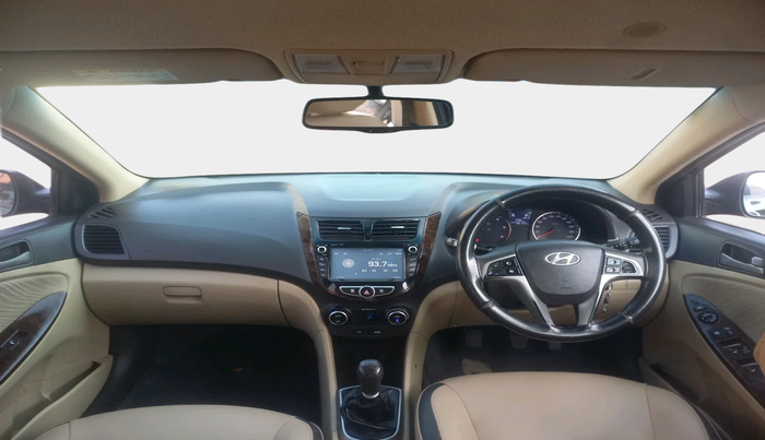 2017 Hyundai Verna 1.6 CRDI SX, Diesel, Manual, 1,36,105 km, interior