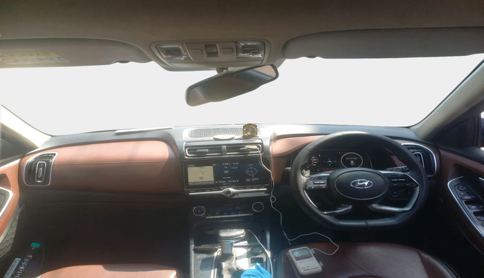 2021 Hyundai ALCAZAR PLATINUM(O) 6STR 1.5 AT, Diesel, Automatic, 1,36,053 km, interior