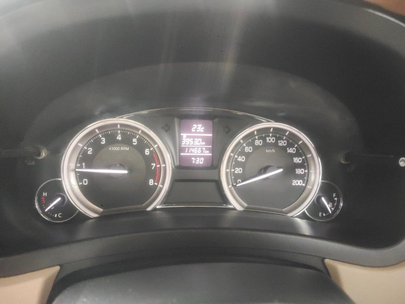 2016 Maruti Ciaz ZXI+, Petrol, Manual, 1,14,667 km, interior