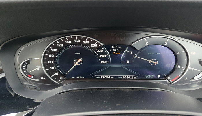 2019 BMW 5 Series 520D LUXURY LINE, Diesel, Automatic, 77,054 km, interior