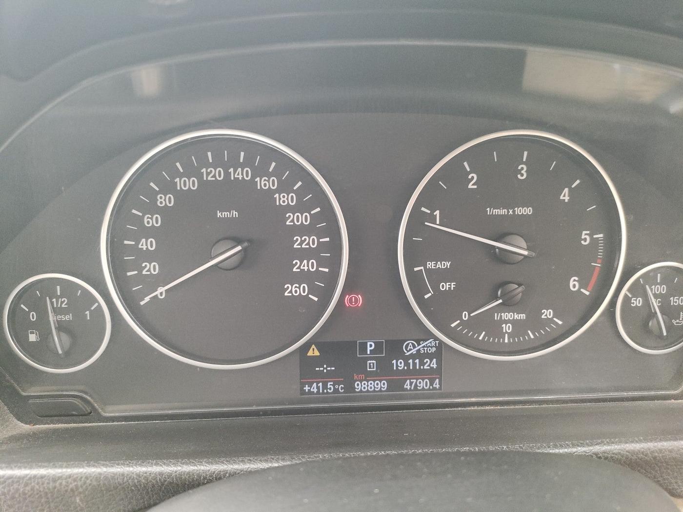 2015 BMW 3 Series 320D PRESTIGE, Diesel, Automatic, 98,899 km, interior