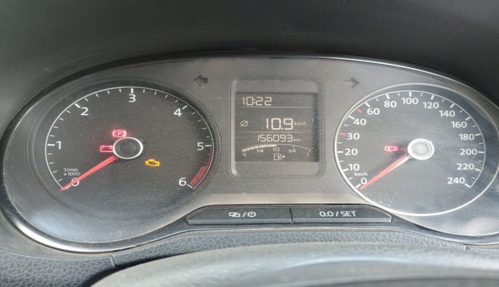 2014 Volkswagen Polo COMFORTLINE 1.5L, Diesel, Manual, 1,56,093 km, interior