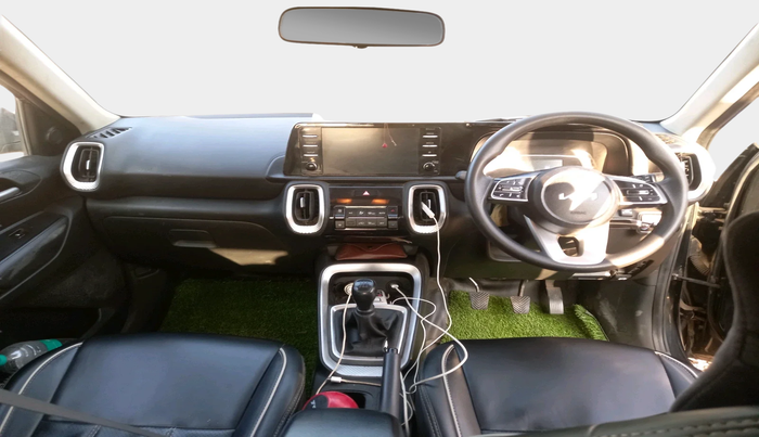 2022 KIA SONET HTK PLUS 1.2, Petrol, Manual, 1,20,338 km, interior