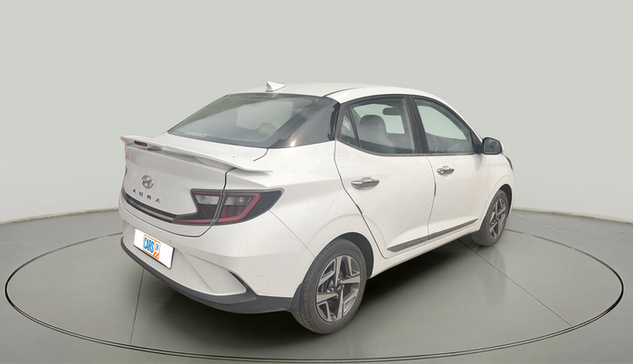 2022 Hyundai AURA SX 1.2 CNG, Petrol, Manual, 1,21,399 km, exterior