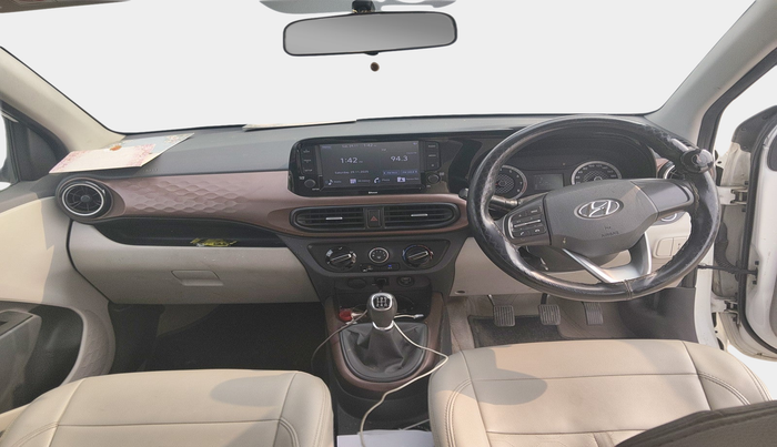 2022 Hyundai AURA SX 1.2 CNG, Petrol, Manual, 1,21,399 km, interior