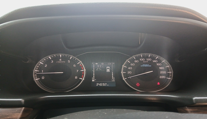 2022 Maruti BREZZA VXI SMART HYBRID, Petrol, Manual, 34,692 km, interior