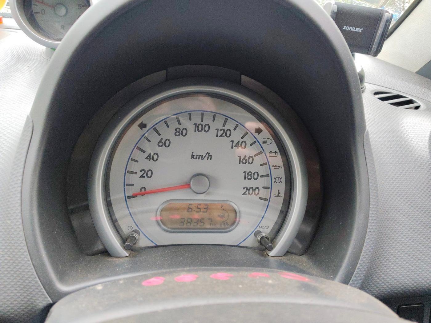 2011 Maruti Ritz VXI, Petrol, Manual, 38,357 km, interior