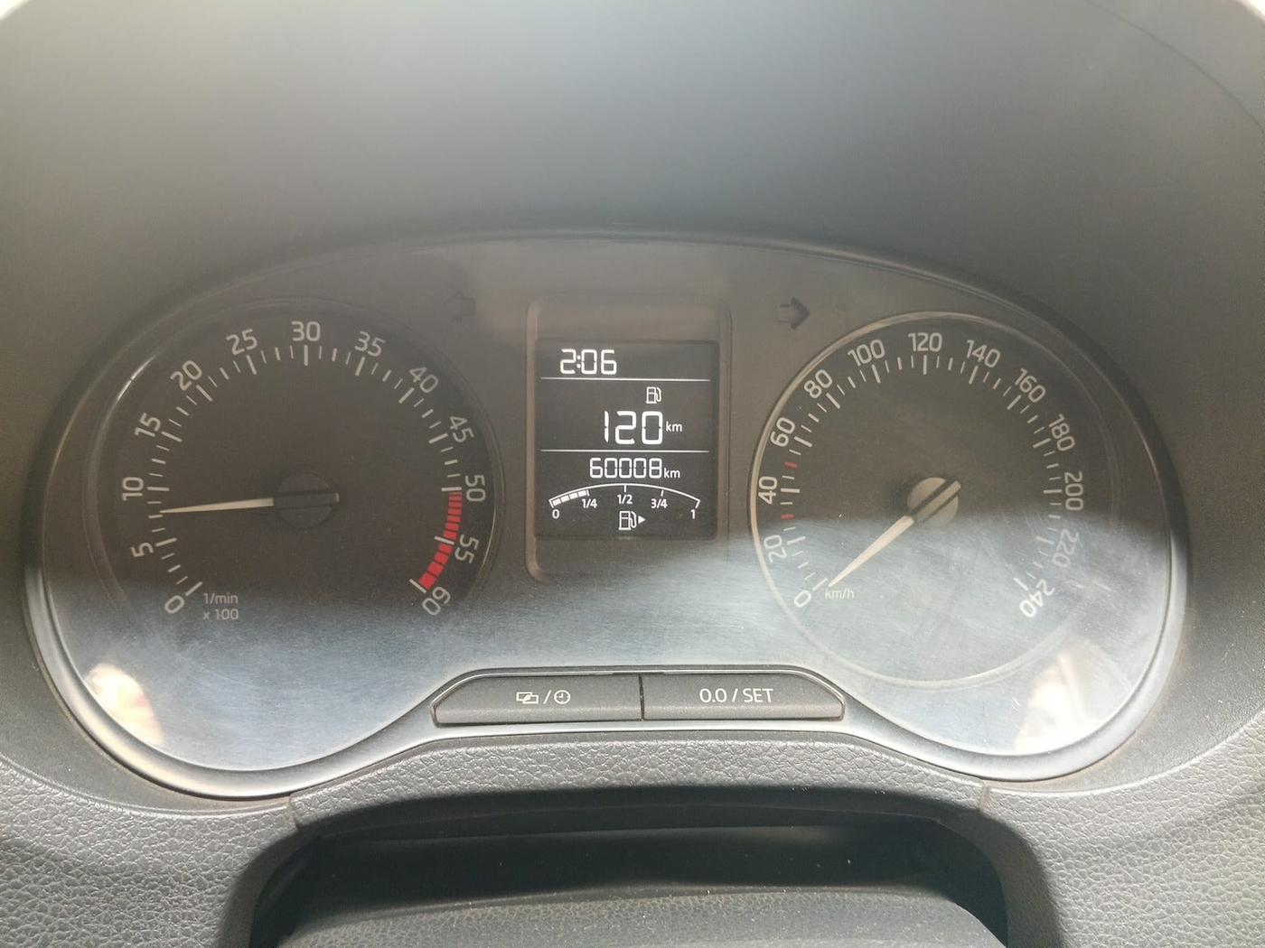 2019 Skoda Rapid STYLE 1.5 TDI, Diesel, Manual, 60,008 km, interior
