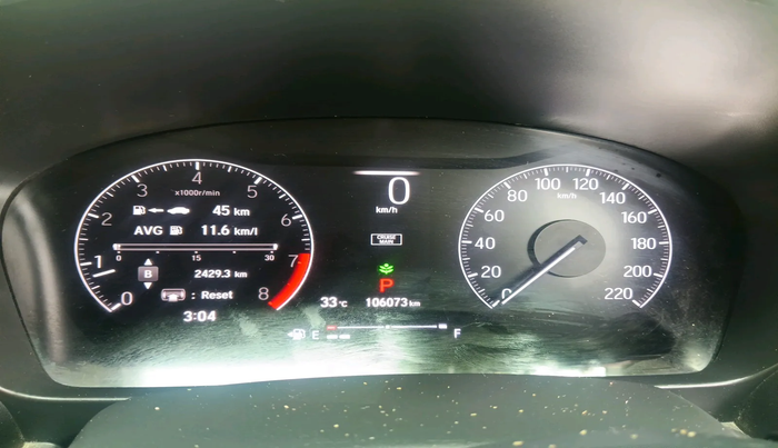 2021 Honda City 1.5L I-VTEC ZX CVT, Petrol, Automatic, 1,06,073 km, interior
