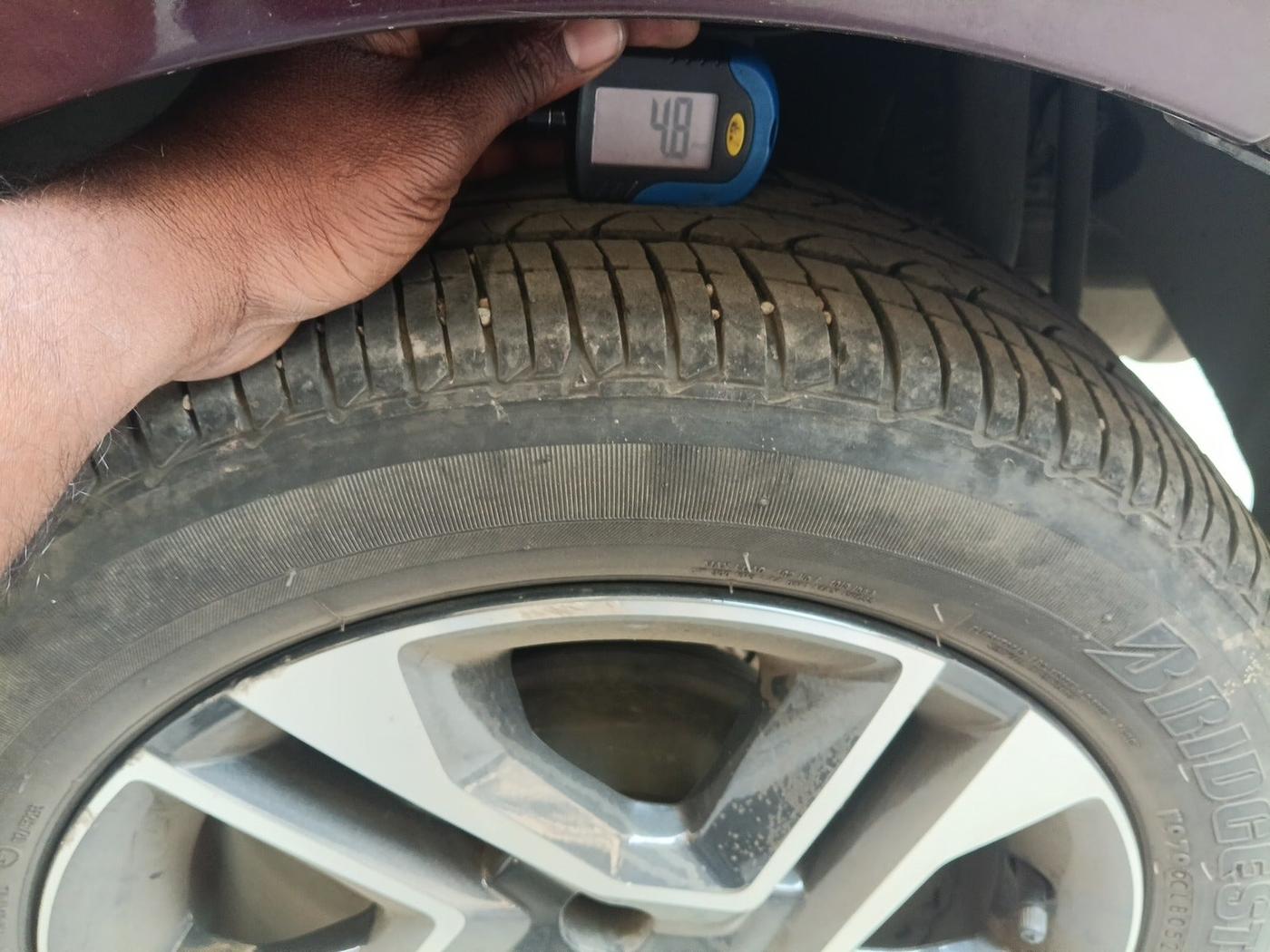 2021 Tata TIGOR XZA PLUS PETROL, Petrol, Automatic, 22,839 km, tyre