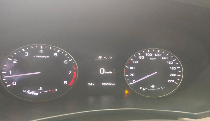 2016 Hyundai Elite i20 ASTA 1.2 (O), Petrol, Manual, 59,207 km, interior