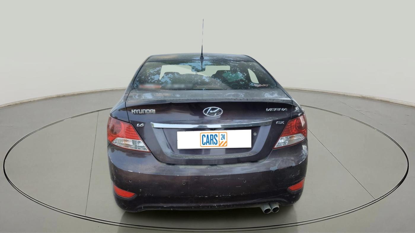 2012 Hyundai Verna FLUIDIC 1.6 VTVT SX, Petrol, Manual, 99,922 km, exterior