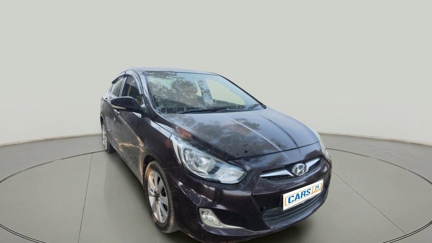 2012 Hyundai Verna FLUIDIC 1.6 VTVT SX, Petrol, Manual, 99,922 km, exterior