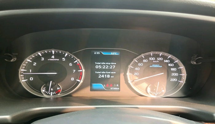 2025 Maruti BREZZA ZXI SMART HYBRID , Petrol, Manual, 6,736 km, interior