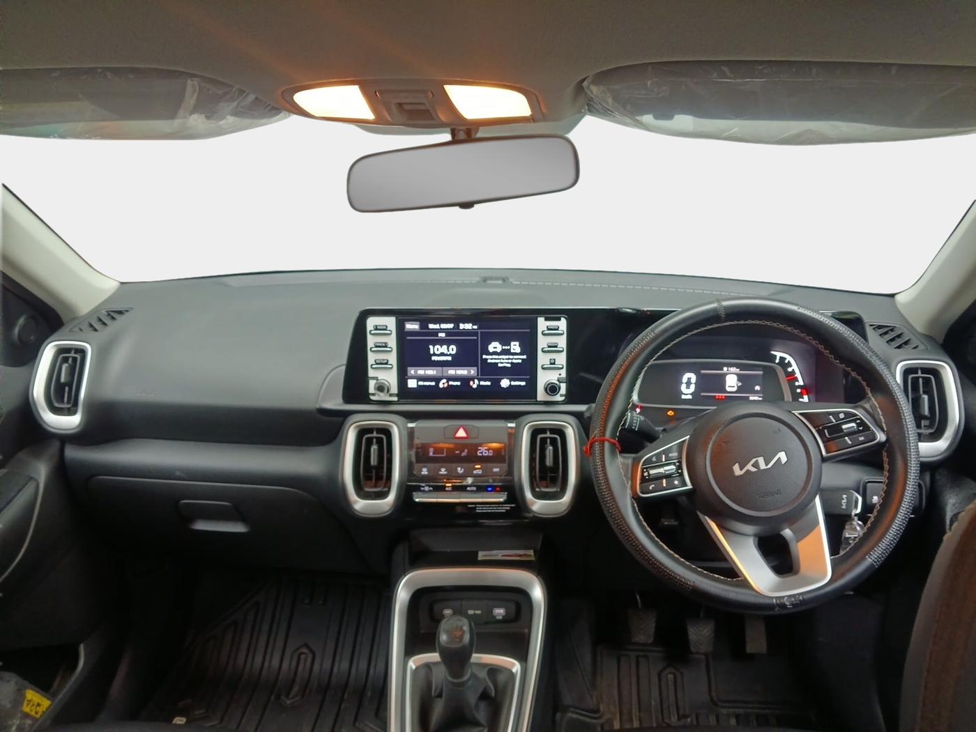 2024 KIA SONET HTK (O) 1.2 Petrol MT, Petrol, Manual, 3,050 km, interior