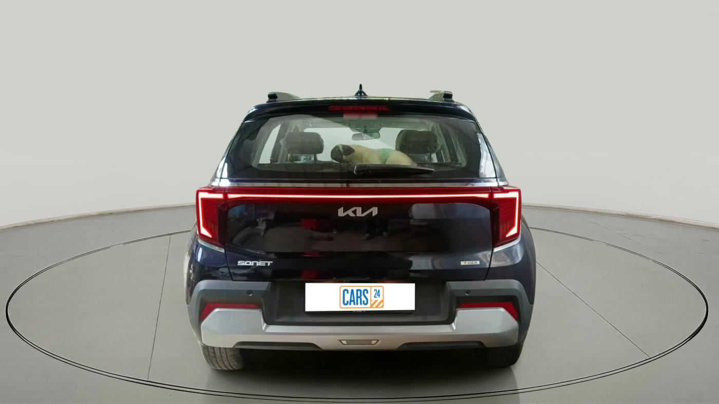 2024 KIA SONET HTX 1.0 TURBO PETROL IMT, Petrol, Manual, 1,416 km, exterior
