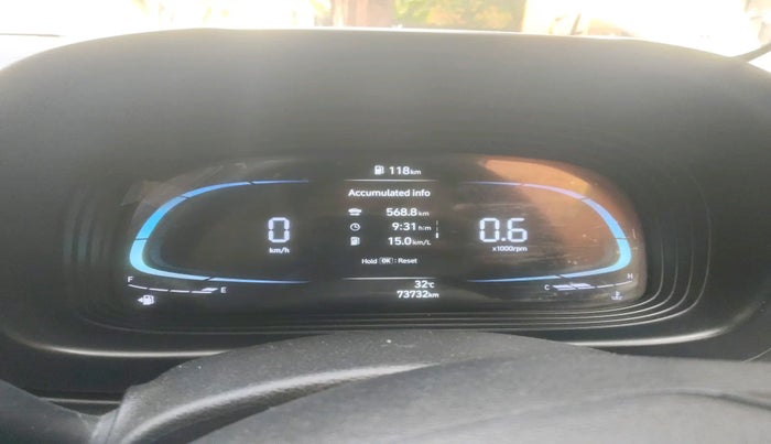 2023 Hyundai VENUE S(O) 1.2, Petrol, Manual, 73,732 km, interior